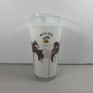 Malibu Caribbean Passion Fruit‎ White Rum Liqueur Drinking Glass